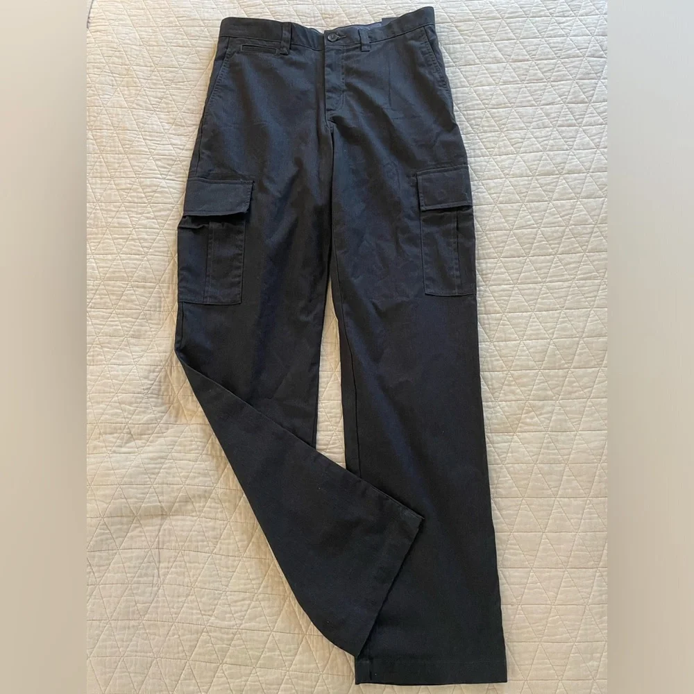 WALLIN & Bros Cargo Chino Pant in Gun Metal Gray Size 31-34‎ NWT